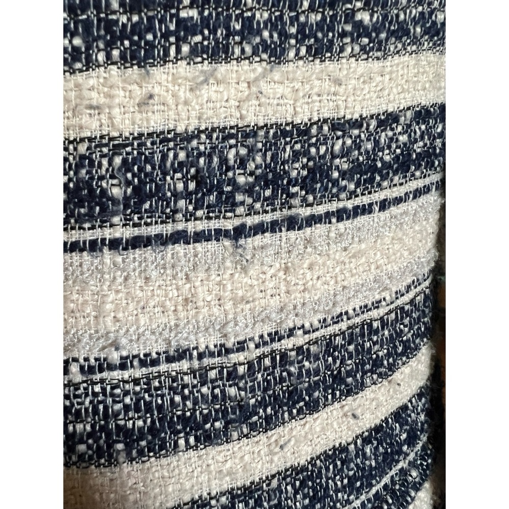 DKNY Tweed Striped Blazer Jacket 8 - Picture 12 of 16